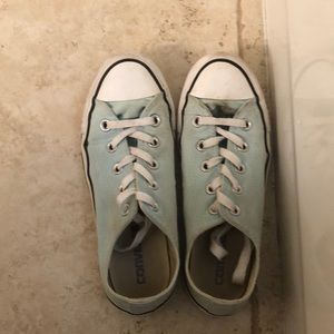 Women’s Worn Mint Converse Size 6 Retail for $50